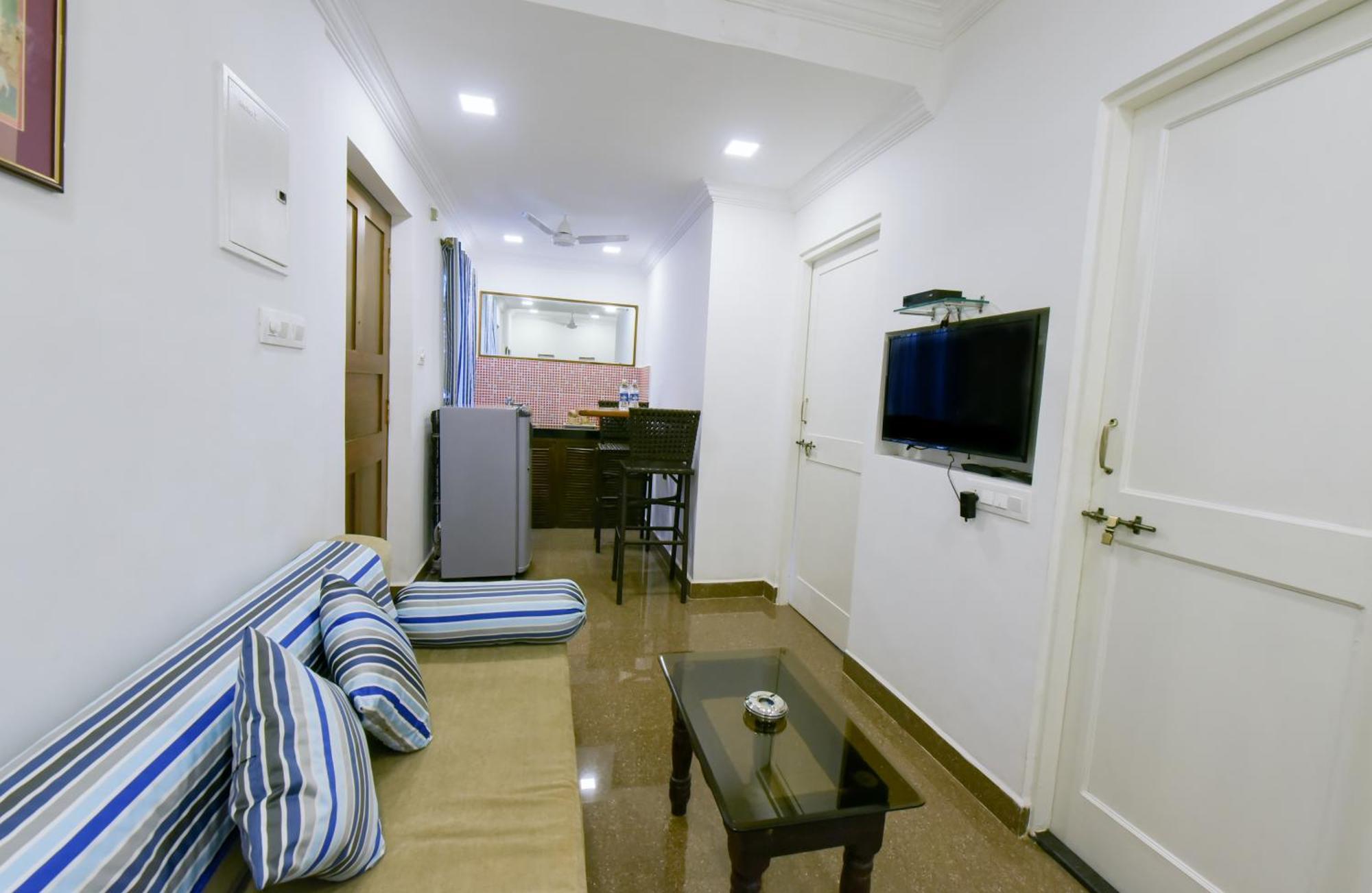 2 Bedroom Apartment In Resort On Candolim Beach Baga Extérieur photo