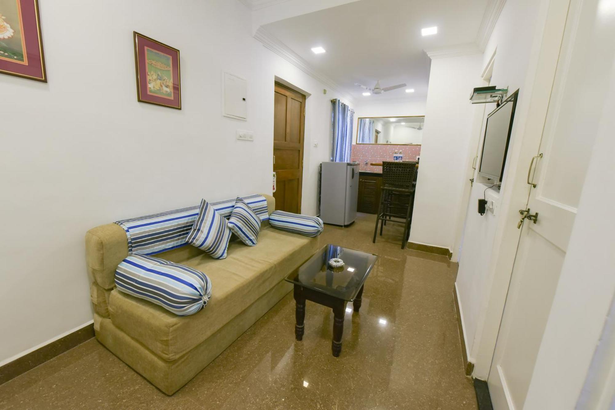 2 Bedroom Apartment In Resort On Candolim Beach Baga Extérieur photo