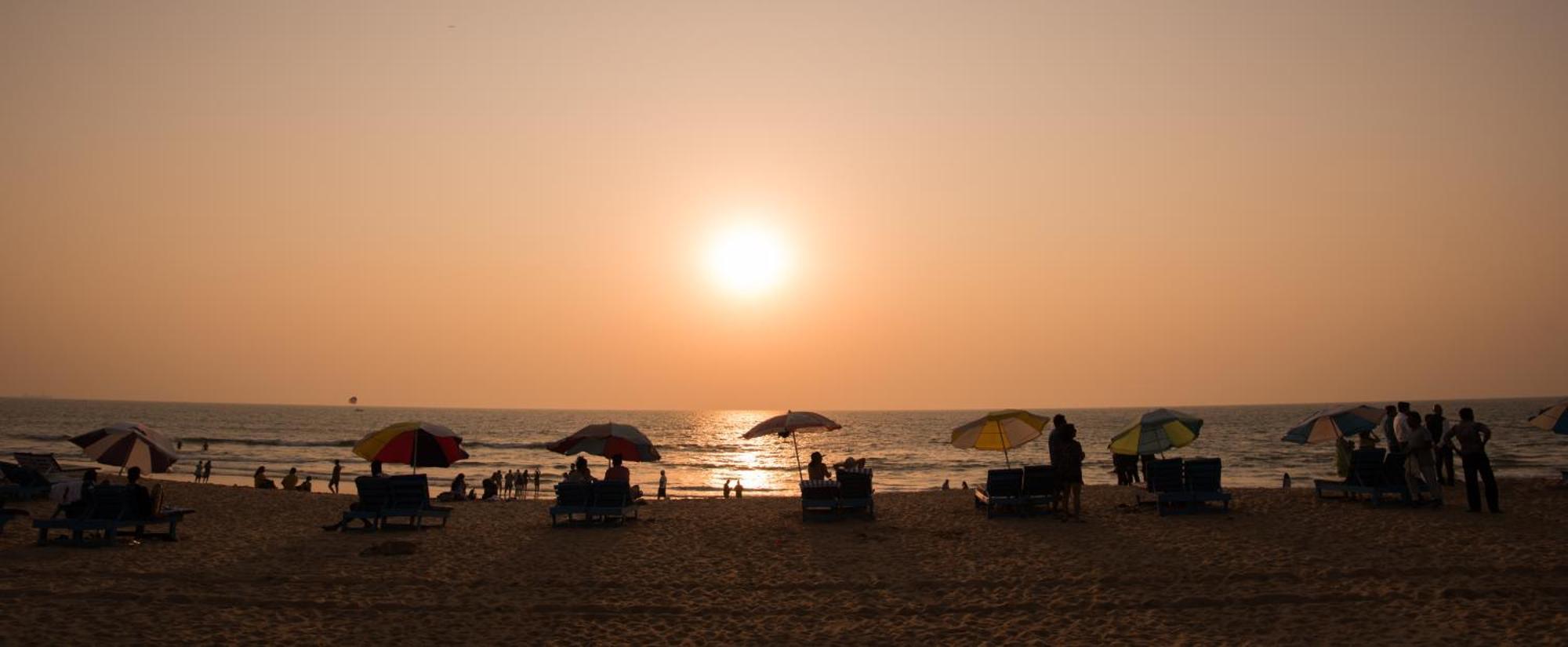 2 Bedroom Apartment In Resort On Candolim Beach Baga Extérieur photo