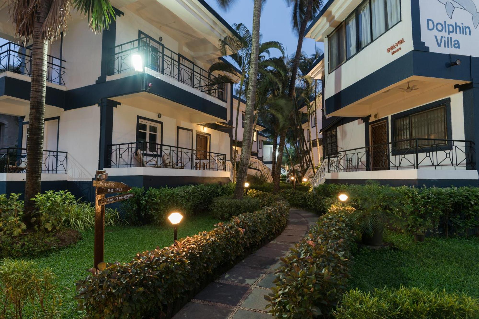 2 Bedroom Apartment In Resort On Candolim Beach Baga Extérieur photo
